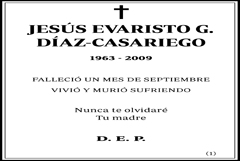 Jesús Evaristo G. Díaz- 